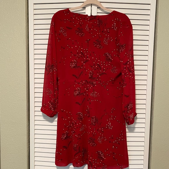 NWT Madewell hazelwood wrap front mini dress - Picture 6 of 6